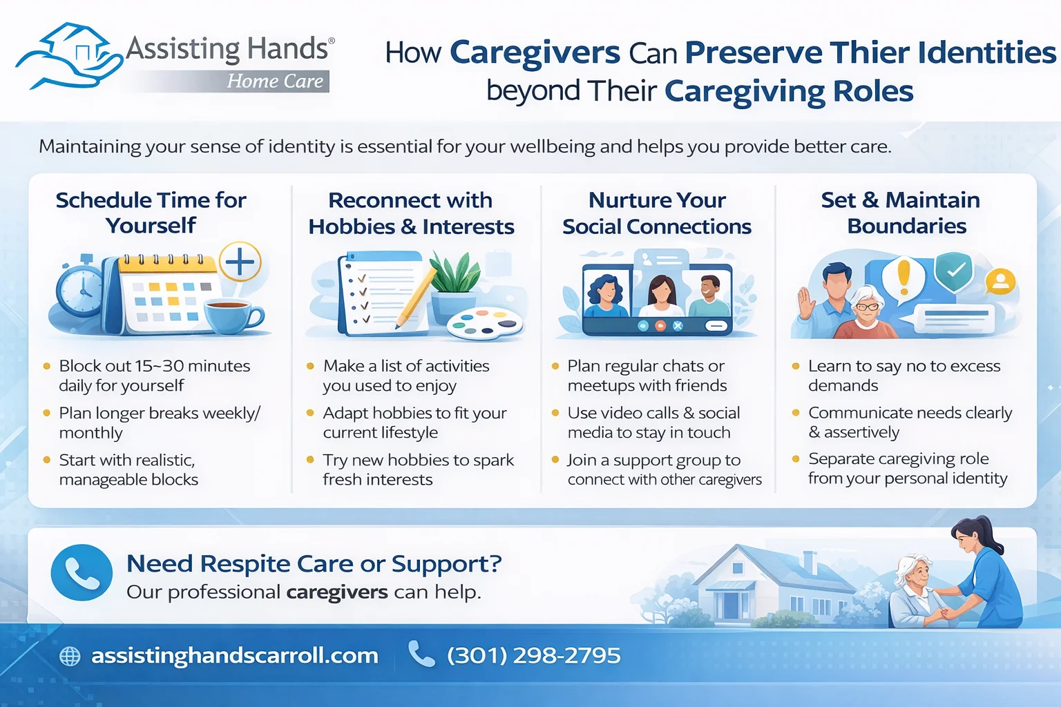 How Can Caregivers Preserve Their Identities beyond Their Caregiving Roles