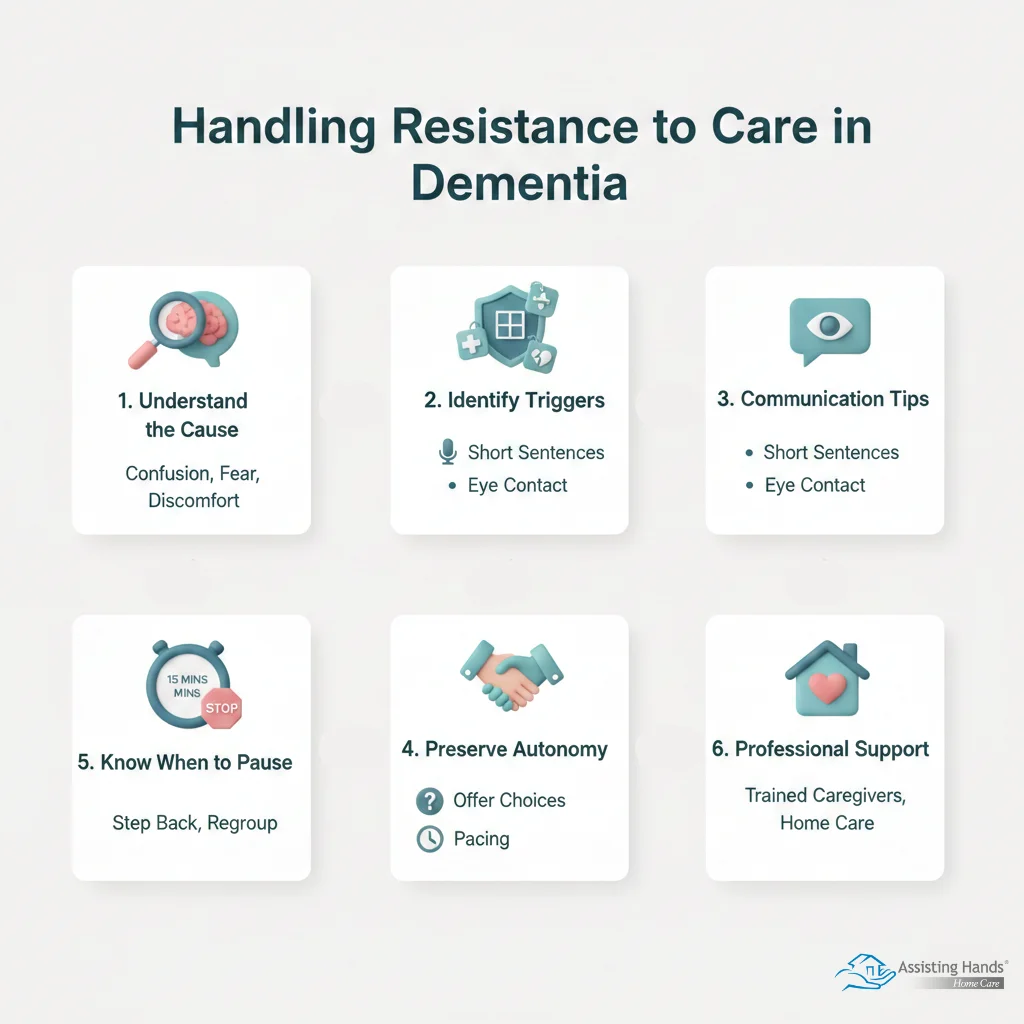 How Do You Handle Resistance to Care in Someone with Dementia